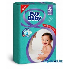 Подгузники "Evy Baby 4" 64шт.