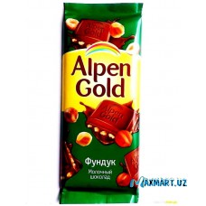 Молочный шоколад Alpen Gold «Фундук»