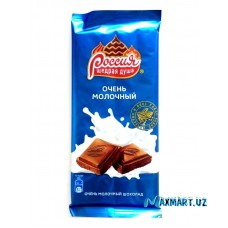 Шоколад Россия "Щедрая Душа" Очень молочный
