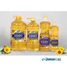 Масло подсолнечное "Злато" 5л