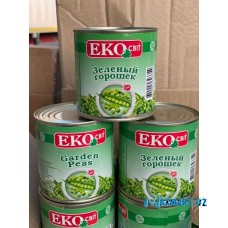 Зелёный горошек ТМ "EKO СВIТ" (Россия) 400гр