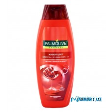 Шампунь+Кондиционер "Palmolive" Для Окрашенных Волос, Экстракт Граната и Уф-Фильтр 380мл