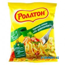 Лапша быстрого приготовления "Роллтон" по домашнему