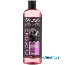 Шампунь Syoss "Glossing", для тусклых и лишенных блеска волос, 500 мл